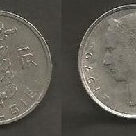 Münze Belgien: 1 Frank 1979