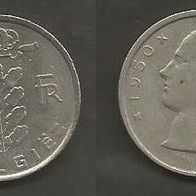 Münze Belgien: 5 Frank 1950