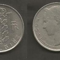 Münze Belgien: 5 Frank 1950 Prägenfehler