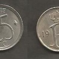 Münze Belgien: 25 Centimes 1969