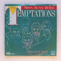 The Temptations - Miss Busy Body, Single - Motown 1983