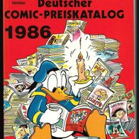 Allgemeiner Deutscher COMIC - Preiskatalog 1986 - Hethke Verlag