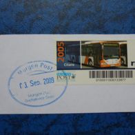 Bund Privatpost Briefstück - Morgenpost Automobil Bus Citaro 2005 52 Ct /3