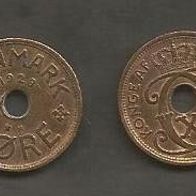 Münze Alt Dänemark: 1 Öre 1928