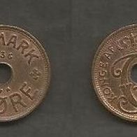 Münze Alt Dänemark: 1 Öre 1936