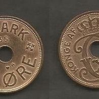 Münze Alt Dänemark: 2 Öre 1935