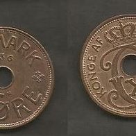 Münze Alt Dänemark: 2 Öre 1936