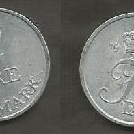 Münze Alt Dänemark: 2 Öre 1970