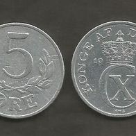 Münze Alt Dänemark: 5 Öre 1941