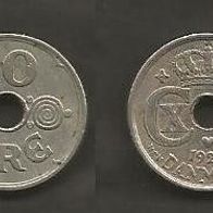 Münze Alt Dänemark: 10 Öre 1925