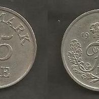 Münze Alt Dänemark: 25 Öre 1949
