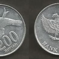Münze Indonesien: 200 Rupiah 2003