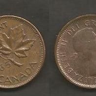 Münze Kanada: 1 Cent 1965
