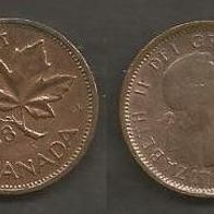 Münze Kanada: 1 Cent 1968