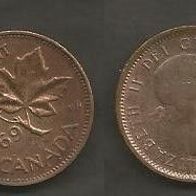 Münze Kanada: 1 Cent 1969