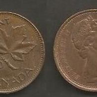 Münze Kanada: 1 Cent 1970