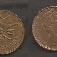 Münze Kanada: 1 Cent 1975