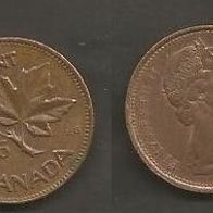 Münze Kanada: 1 Cent 1976