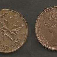 Münze Kanada: 1 Cent 1977