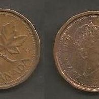 Münze Kanada: 1 Cent 1987