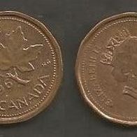 Münze Kanada: 1 Cent 1996