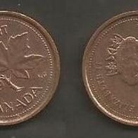 Münze Kanada: 1 Cent 1999