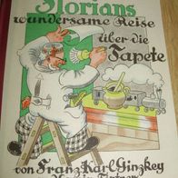 Florians wundersame Reise über die Tapete Karl Ginzkey 1949 Wiener Verlag Top!