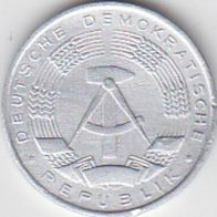 DDR 1 Pfennig 1964 A aus dem Umlauf
