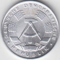DDR 1 Pfennig 1968 A aus dem Umlauf