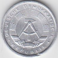 DDR 1 Pfennig 1986 A aus dem Umlauf