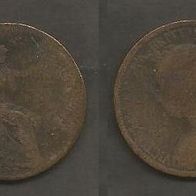 Münze Großbritanien: 0,5 oder 1/2 Penny 1897