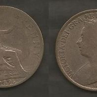 Münze Großbritanien: 1 Penny 1896