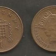 Münze Großbritanien: 1 Penny 1990