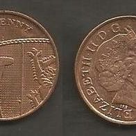 Münze Großbritanien: 1 Penny 2011