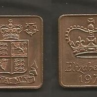 Münze Großbritanien: 1 Royal Mint 1977