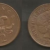 Münze Großbritanien: 2 Pence 1998