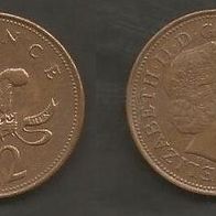 Münze Großbritanien: 2 Pence 1999