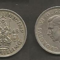 Münze Großbritanien: 1 Shilling 1948 - Schottischer Löwe
