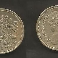 Münze Großbritanien: 1 Pound 1983