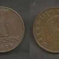 Münze Österreich Alt: 1 Groschen 1926