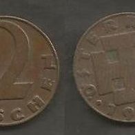 Münze Österreich Alt: 2 Groschen 1929