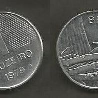 Münze Brasilien: 1 Cruzeiros 1979