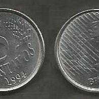 Münze Brasilien: 5 Centavos 1994