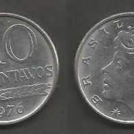 Münze Brasilien: 10 Centavos 1978