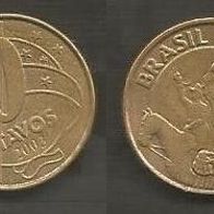 Münze Brasilien: 10 Centavos 2003