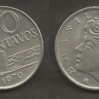 Münze Brasilien: 50 Centavos 1970