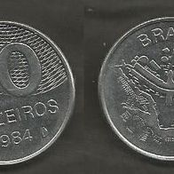 Münze Brasilien: 50 Cruzeiros 1984