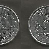 Münze Brasilien: 1000 Cruzeiros 1993
