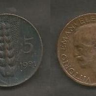 Münze Italien Alt: 5 Centisimi 1921 - R