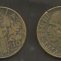 Münze Italien Alt: 10 Centisimi 1939 - R Typ 2